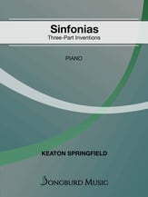 Sinfonias - Three-Part Inventions piano sheet music cover